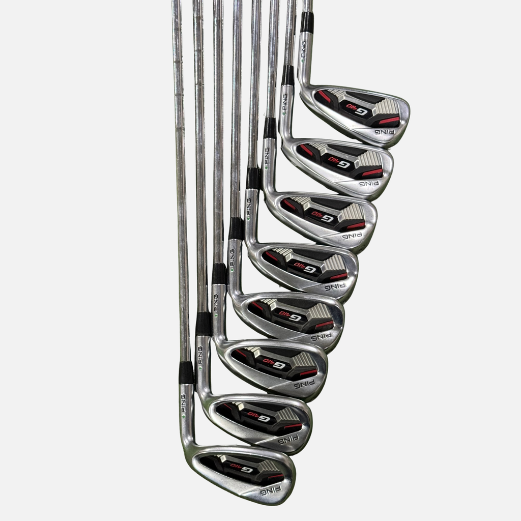 Set fierros Ping G410 4-S Ping AWT 2.0 Reg Green Dot +2