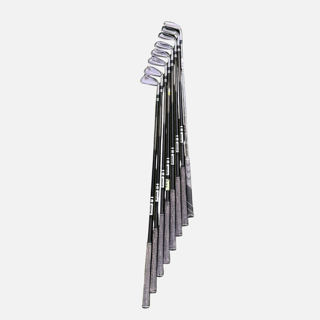 Set fierros Mizuno MP 20 4-PW Grafito Accra 125 stiff