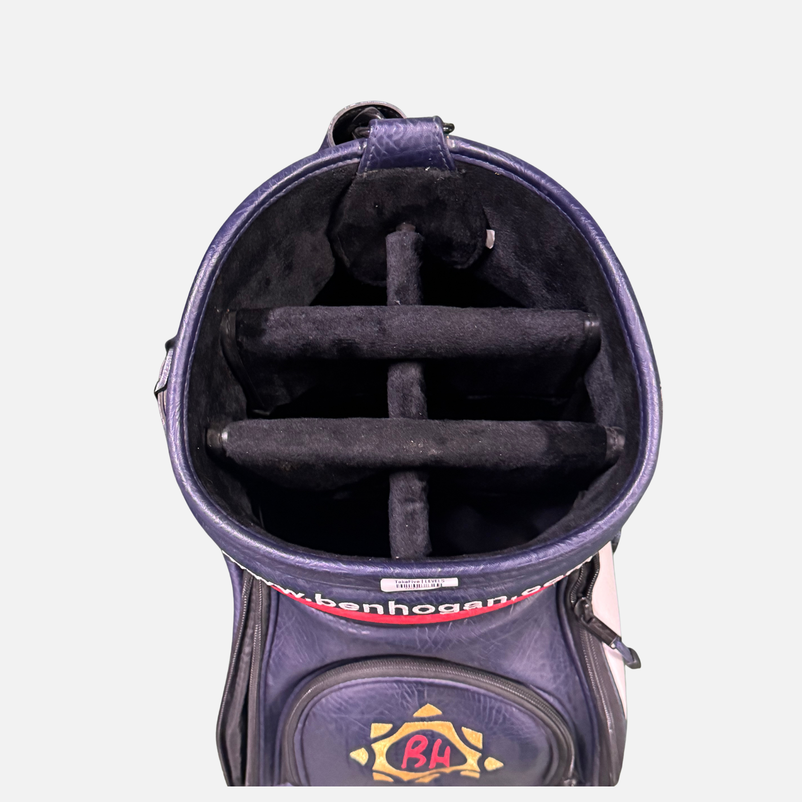 Bolsa Ben Hogan Staff bag 6 way piel
