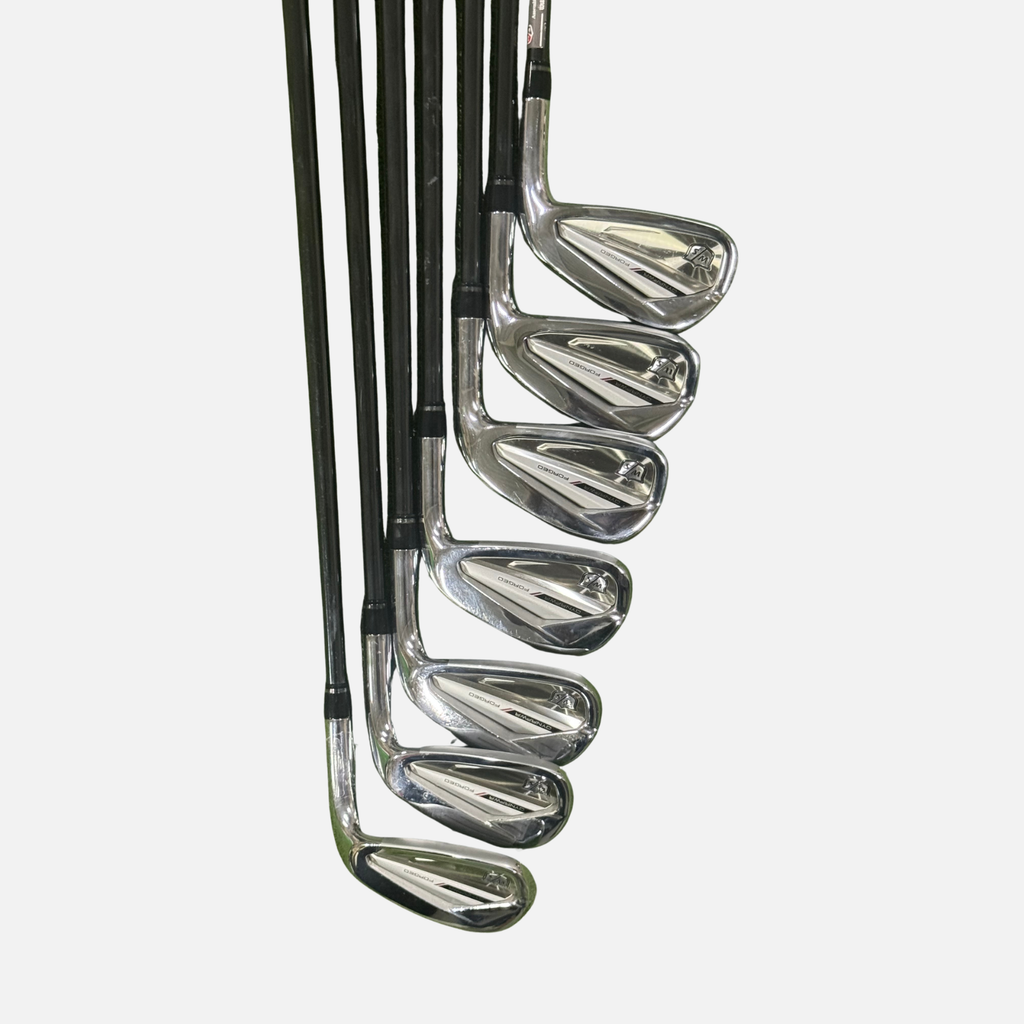 Set fierros Wilson Dynapower forged 4-P  Grafito Mamiya recoil dart Stiff flex